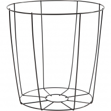 Lampskärm Metall Svart 20 cm Bruksartiklar