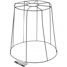 Lampskärm Metall Svart 20 cm Bruksartiklar
