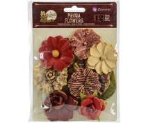 Pappersblommor pappersrosor Julblommor A Victorian Christmas Mulberry Paper Flowers Pere Noel 12 st