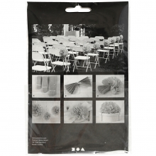 Papperspompomer Lime 3 st Silkespapper till scrapbooking, pyssel och hobby