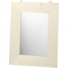 Spegel - Plywood - stl. 20,8x15,9 cm - 1 st