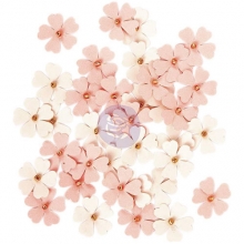 Pappersblommor pappersrosor Prima 36 st Tiny Flowers Raelyn Dekorationer DIY