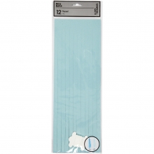 Tofs av silkespapper 12 x 35 cm 14g st till scrapbooking, pyssel och hobby