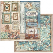 Paper Pad Stamperia Atelier des Arts 8x8 Tum Pappersblock 4 8