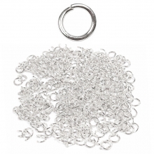 Rund O-ring 5mm 400 st Jumprings till smyckestillverkning