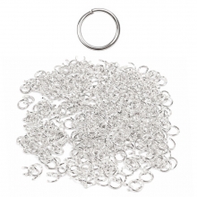 Rund O-ring 4mm 500 st Jumprings till smyckestillverkning