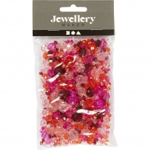 Harmoni Facettmix - ca 170 st Röda - 45 gram