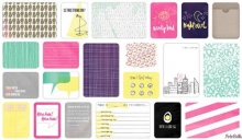 It Factor Albums Made Easy Journaling Cards 100/Pkg D-Ring Album 12 Tum