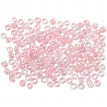 Seed Beads - 3 mm - Ljusrosa - 500 gram