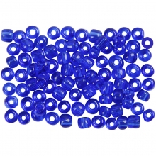 Seed Beads - 4 mm - Koboltblå - 25 gram