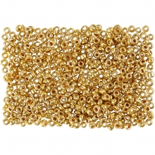 Seed Beads - 1,7 mm - Mässing - 500 gram