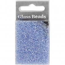 Seed Beads 1,7 mm Himmelsblå 25 gram till scrapbooking, pyssel och hobby