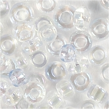 Seed Beads 1,7 mm Vit 25 gram pärlor, smyckestillverkning