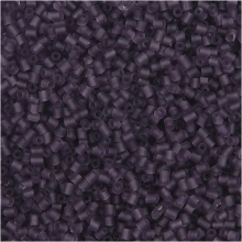 Seed Beads - 1,7 mm - Frostad Lila - 2-cut - 500g