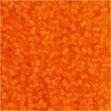 Seed Beads - 1,7 mm - Transparent orange - 2-cut - 25g