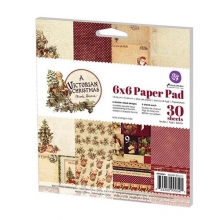 Paper Pad 6”x6” Prima A Victorian Christmas Marketing