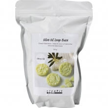 Tvålmassa med Olivolja - 500 g Granulat
