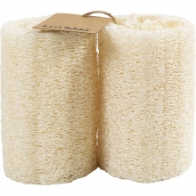 Naturlig Loofahsvamp - 2 st Luffa - För Tvål och Skrubb