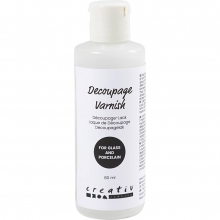 Decoupagelack 80 ml - Blank - För Glas och Porslin