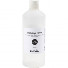Decoupagelack 500 ml - Blank - För Textilier