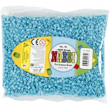 Nabbi Pärlor 6000 st Turkos nr 10 Medium Rörpärlor