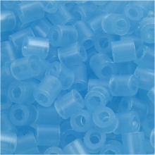 Nabbi Pärlor 1100 st - Neonblå nr 29 - Medium