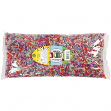 Nabbi Pärlor 30 000 st Glitterfärger Medium Rörpärlor