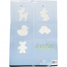 Pärlplattor Animals Jumbo 5 st Pärlplatta