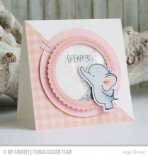 My Favorite Things Die-Namics Stitch circle Scallop Edge Frame Dies