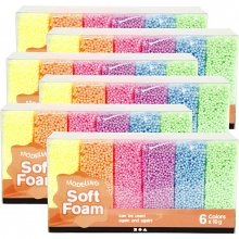 Storpack Soft Foam Lera som inte torkar 6x6 förp.