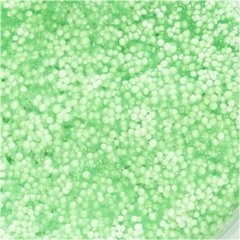Foam Clay Grön Glitter 560 g Lera till scrapbooking, pyssel och hobby
