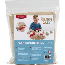 Sandy Clay Levande Sand 1 Kg Sandlera till scrapbooking, pyssel och hobby