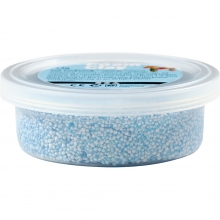 Foam Clay Ljusblå Glitter 35 g Lera till scrapbooking, pyssel och hobby