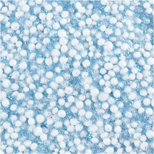 Foam Clay Ljusblå Glitter 35 g Lera till scrapbooking, pyssel och hobby