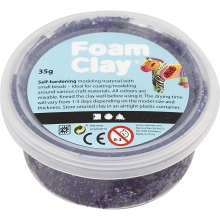 Foam Clay Lila 35 g Lera till scrapbooking, pyssel och hobby