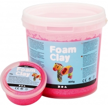 Foam Clay Lera Neon Rosa 35 g till scrapbooking, pyssel och hobby