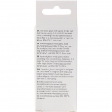 Flaska med country blue keramikglasyr 60 ml, packshot.
