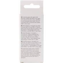 Flaska med figaro prickig keramikglasyr 60 ml, packshot.