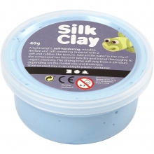 Silk Clay Lera Neonblå till scrapbooking, pyssel och hobby