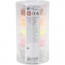 Stone Clay och Foam Clay Lera - Rosa Mix - 5 st