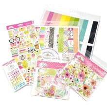 Die Cuts Doodlebug - Hello Again Odds & Ends - 160 delar
