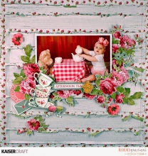 Die Cuts Collectables High Tea Kaisercraft Scrapbooking Papper