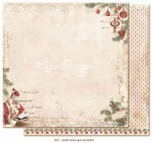 Papper Maja Design I wish Santa got my letter Julpyssel