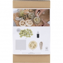 DIY Kit Tvåltillverkning - Olivtvål Med Loofah-Svamp