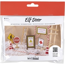 Mini DIY Kit Nissens dörr - Byggarbete Pågår
