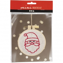 Mini DIY Kit - Brodera en Jultomte - Julpyssel