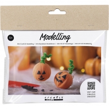 Halloweenpyssel Kit - Skapa Pumpor i Silk Clay Lera