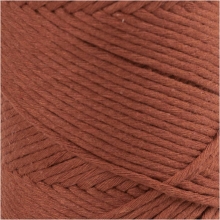Makramégarn 2 mm - Bränd Orange - 198 m - 330 g