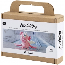 Mini DIY Kit Lera - Monster Sally - Ljusrosa