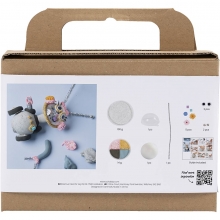 Mini DIY Pysselkit - Roboten Emilia - Av Silk Clay Lera